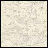 Carte ancienne personnalisée de Prestatyn 
