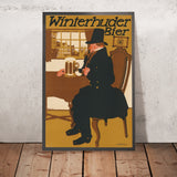 Winterhuder Vintage Beer Poster by Paul Scheurich, 1911