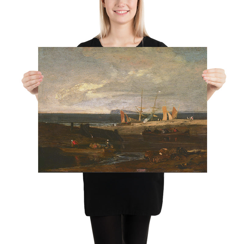 Una scena sulla costa inglese di Turner, 1798 