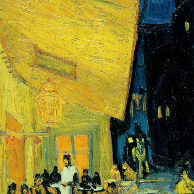Café Terrace at Night by Vincent van Gogh, 1888