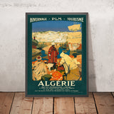 Poster di viaggio dell'Algeria: Algérie di Léon Cauvy, 1930 