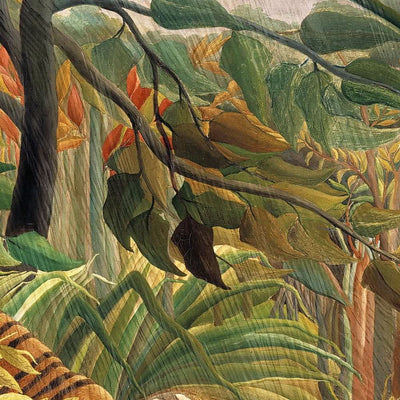 Tiger in einem tropischen Sturm von Henri Rousseau, 1891