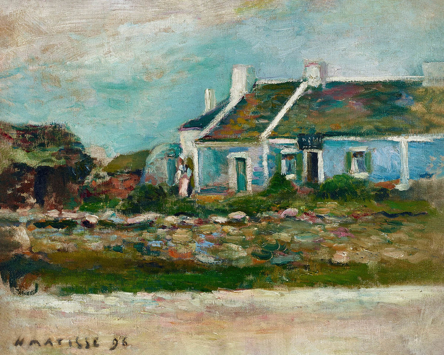 Cabaret Breton (Eingang zu einem bretonischen Cabaret) von Henri Matisse, 1896 