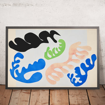 Una imagen enmarcada de La lagune (The Lagoon) de Henri Matisse, 1947