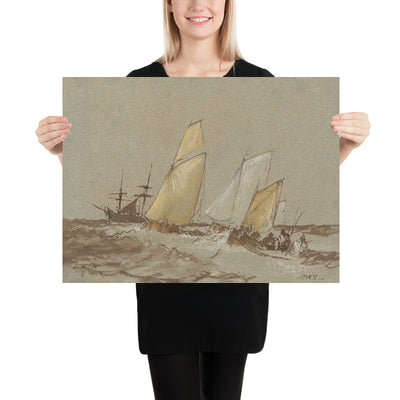 Shipping by Turner, 1828