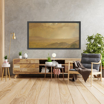 A framed image of 