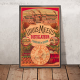 Hasselt Vieux Extra Vintage Advertising Poster, 1924