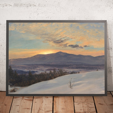 A framed image of 