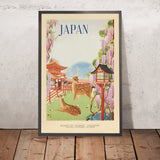 Affiche de voyage du Japon, 1934 