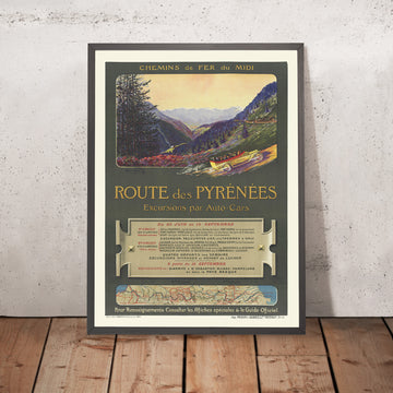 A framed image of 