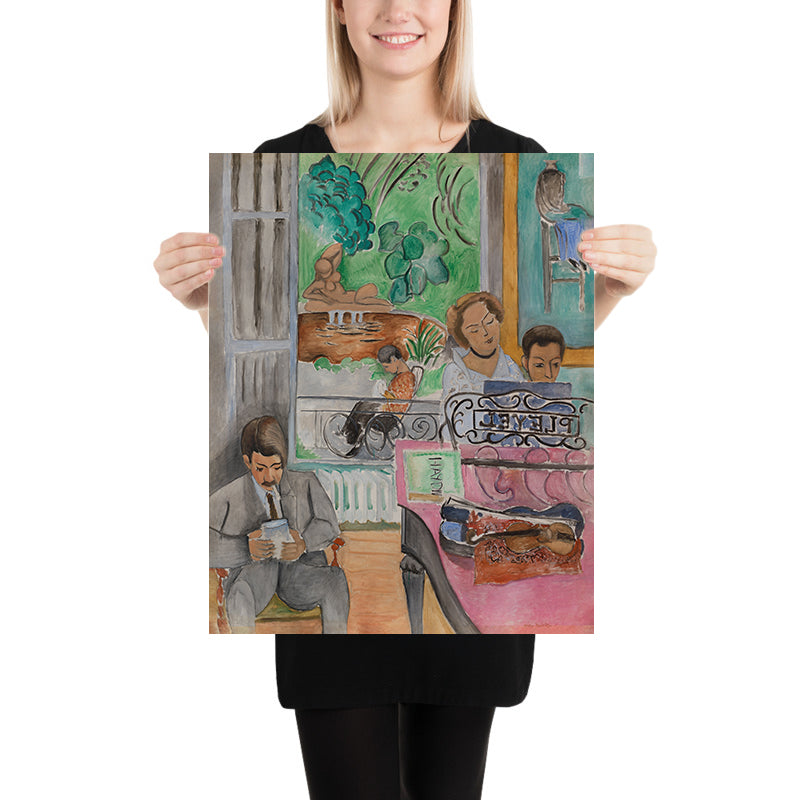 Die Musikstunde (The Music Lesson) von Henri Matisse, 1917 