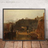 Saltash con el Ferry de Agua, Cornwall por Turner, 1811 