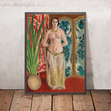 Odaliske, Hände hinter dem Rücken (Odalisque, hands behind her back) von Henri Matisse, 1923 