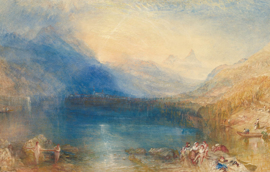 The Lake of Zug, Switzerland by Turner, 1843