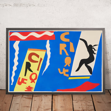 Ein gerahmtes Bild von Le cirque (Der Zirkus) von Henri Matisse, 1947