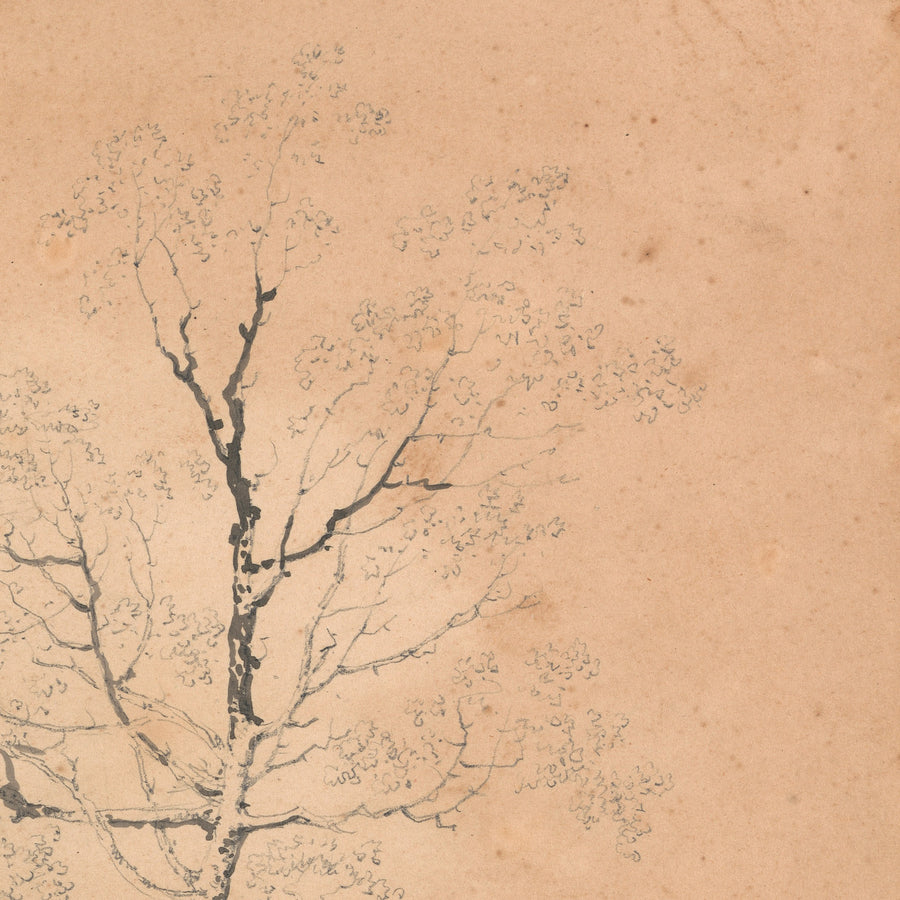 Landscape with Barn by Turner, 1795