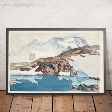 A framed image of 