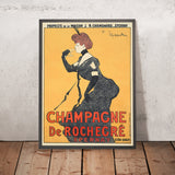 Champagne De Rochegré Vintage Champagne Poster by Leonetto Cappiello, 1902