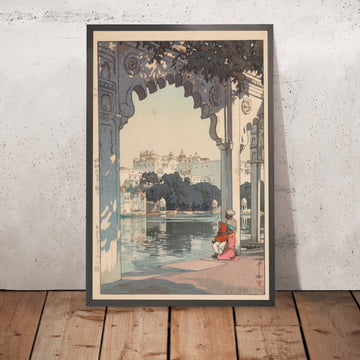 A framed image of 