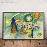 Aquarell für Poul Bjerre by Wassily Kandinsky, 1916