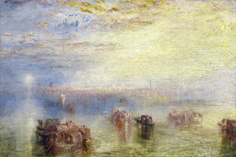 Approccio a Venezia di Turner, 1844 