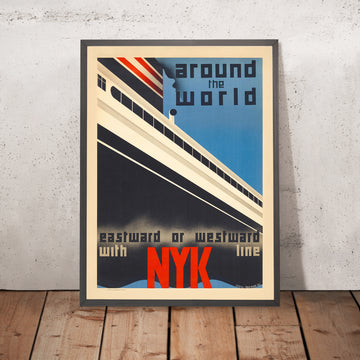A framed image of 