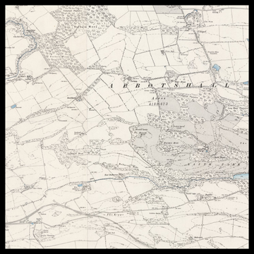 Un antiguo mapa del Ordnance Survey de Glenrothes