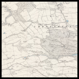 Mapa antiguo personalizado de Glenrothes 