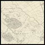 Carte ancienne personnalisée de Bootle 
