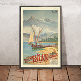 Reiseplakat Evian-les-Bains von Henri Ganier, 1890 