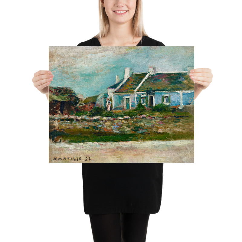 Cabaret Breton (Eingang zu einem bretonischen Cabaret) von Henri Matisse, 1896 