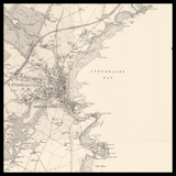 Personalised Old Map of Stonehaven