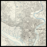 Personalised Old Map of Southampton