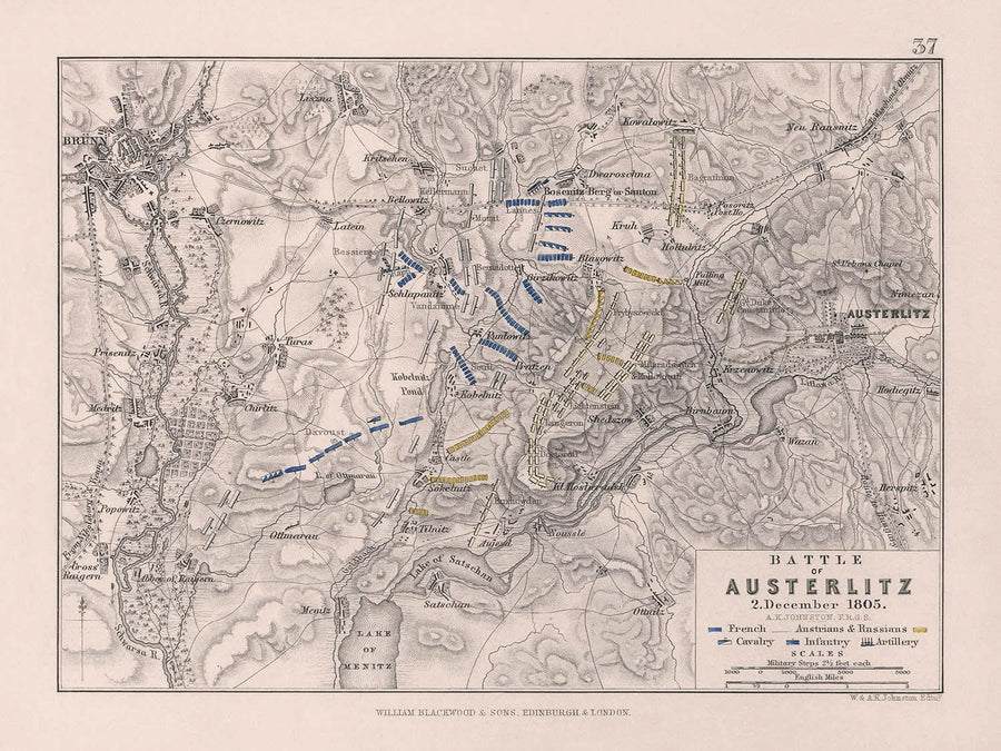 Battaglia di Austerlitz, 2 dicembre 1805: Guerre napoleoniche 