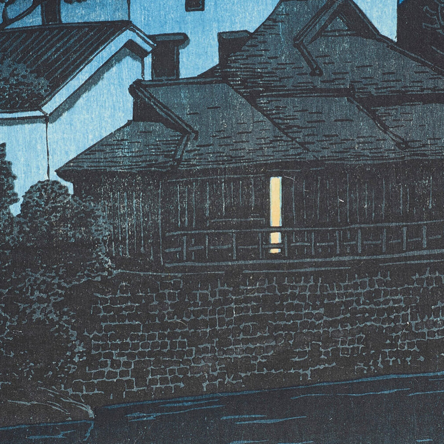 Kasuga Kumamoto by Hasui Kawase 1935