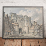 Christ Church Gate, Canterbury par Turner, 1793 