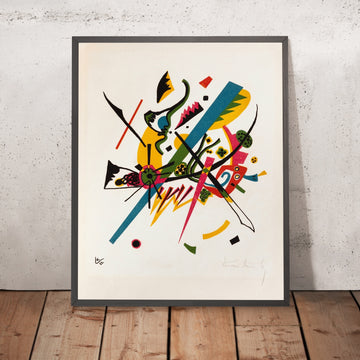 A framed image of 