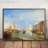 Venedig – Die Dogana und San Giorgio Maggiore von Turner, 1834 