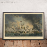 Battle of Camperdown: The Dutch Fleet Defeated in 1797, by Robert Dodd