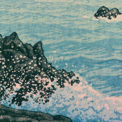 Morning at Cape Inubo by Hasui Kawase, 1935