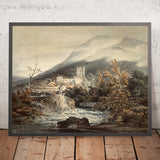Abbazia di Llanthony, Monmouthshire di Turner, 1794 