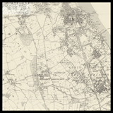 Mappa Antica Personalizzata di Bebington 