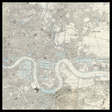 Personalisierte alte Karte von Tower Hamlets 