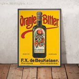 Oranje Bitter Vintage Bitters Poster, 1925