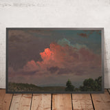 Nightfall near Olana by Frederic Edwin Church, 1872