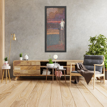 A framed image of 