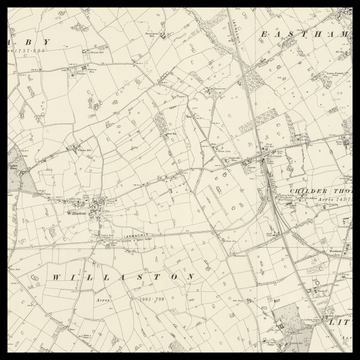 Une ancienne carte de l&