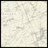 Personalised Old Map of Washington