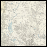 Personalised Old Map of Waltham Forest