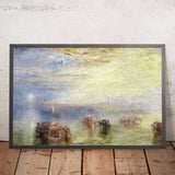 Enfoque a Venecia por Turner, 1844 